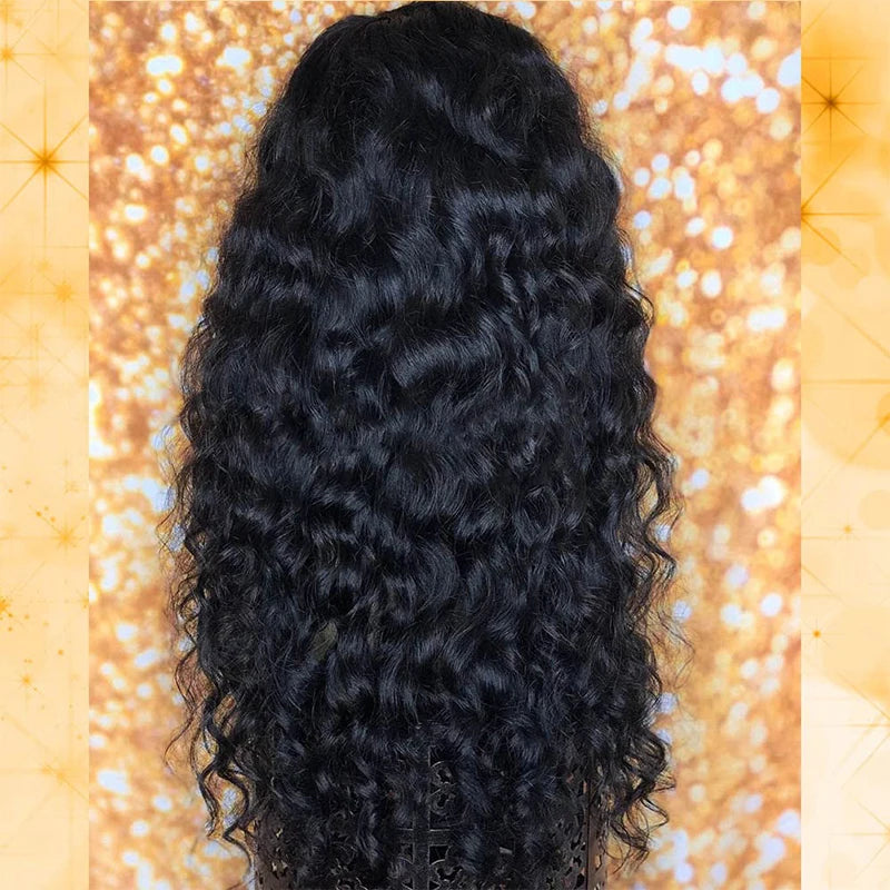 Natural Color Water Wave Unit with Bang