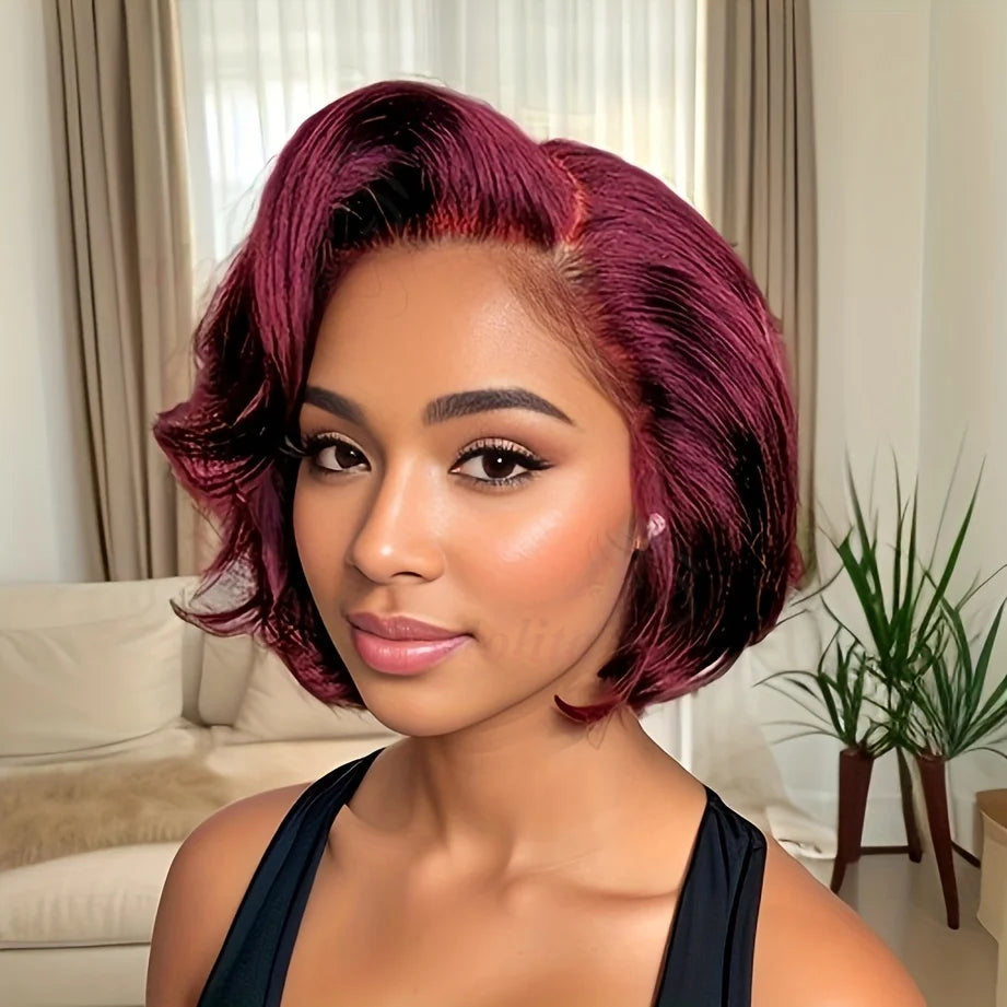 Pixie Cut Short Bob Unit