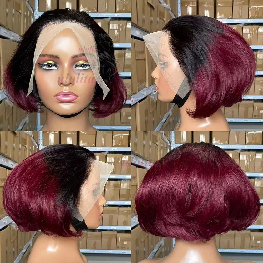 Layered Cut Straight Bob Unit