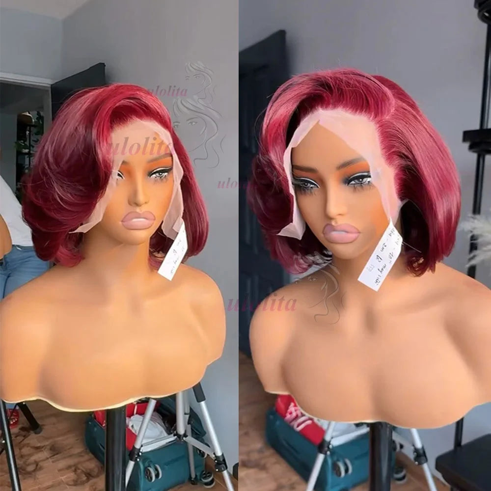 Layered Cut Straight Bob Unit