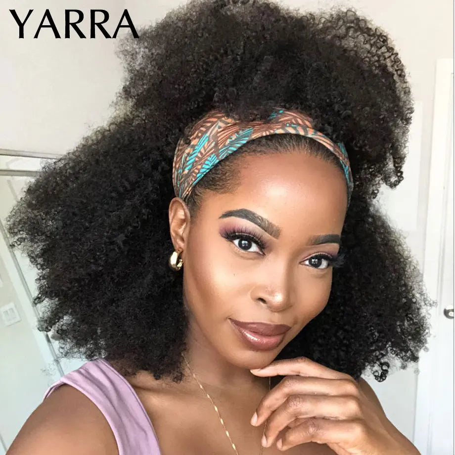 Afro Kinky Curly Headband Unit