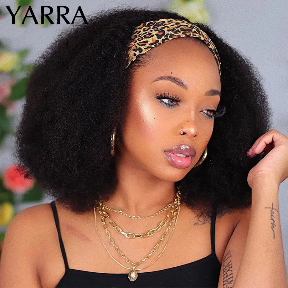 Afro Kinky Curly Headband Unit
