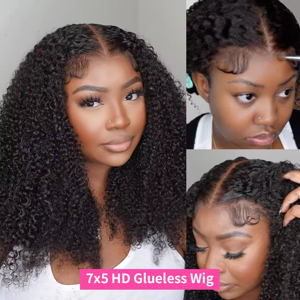 Glueless Kinky Curly Unit