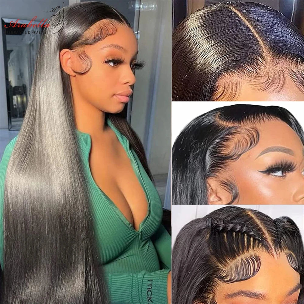 Glueless Pre-Plucked Natural Color Straight Unit