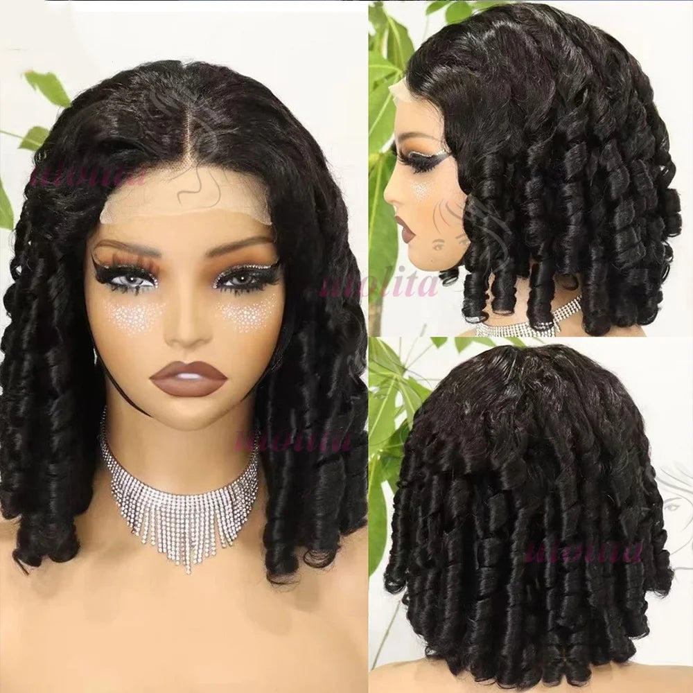 Natural Color Bouncy Spring Curl Unit