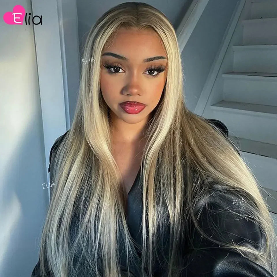 Preplucked Brown Roots 613 Highlight Unit