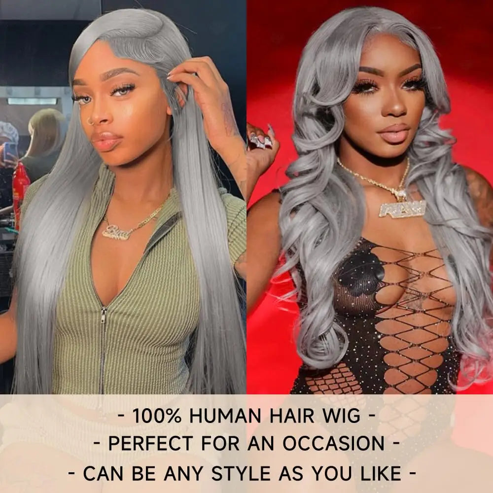 Silver Grey Body Wave Unit