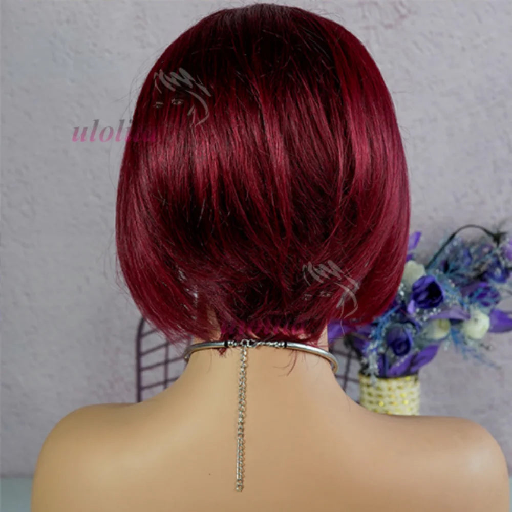 Pixie Cut Short Bob Unit