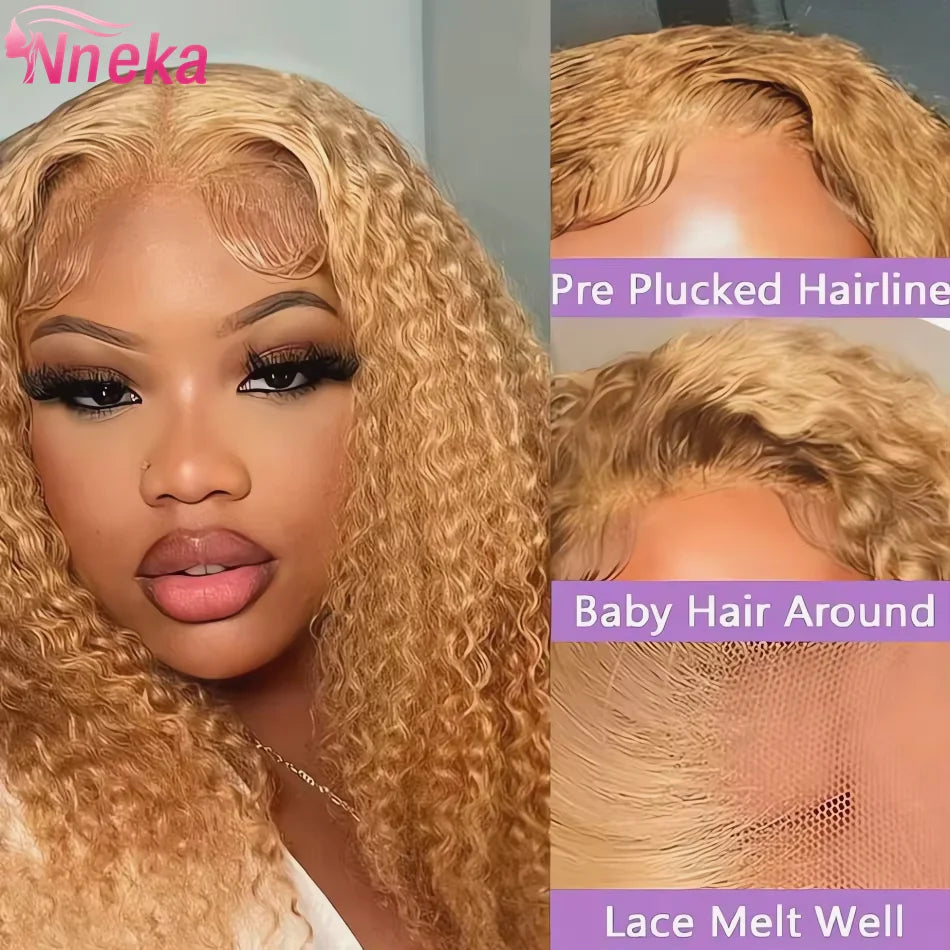 Honey Blonde Deep Wave Unit