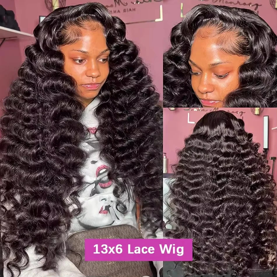 Natural Color Pre-Plucked Loose Deep Wave Unit