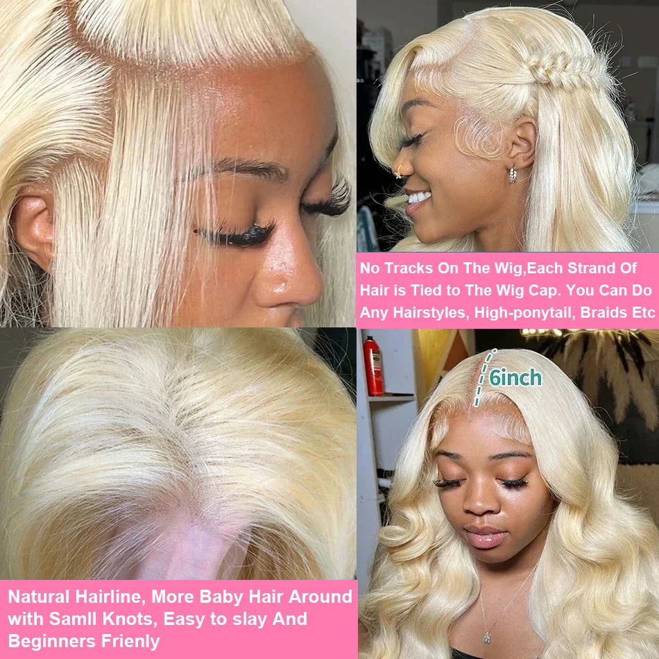 613 Blonde Body Wave Unit