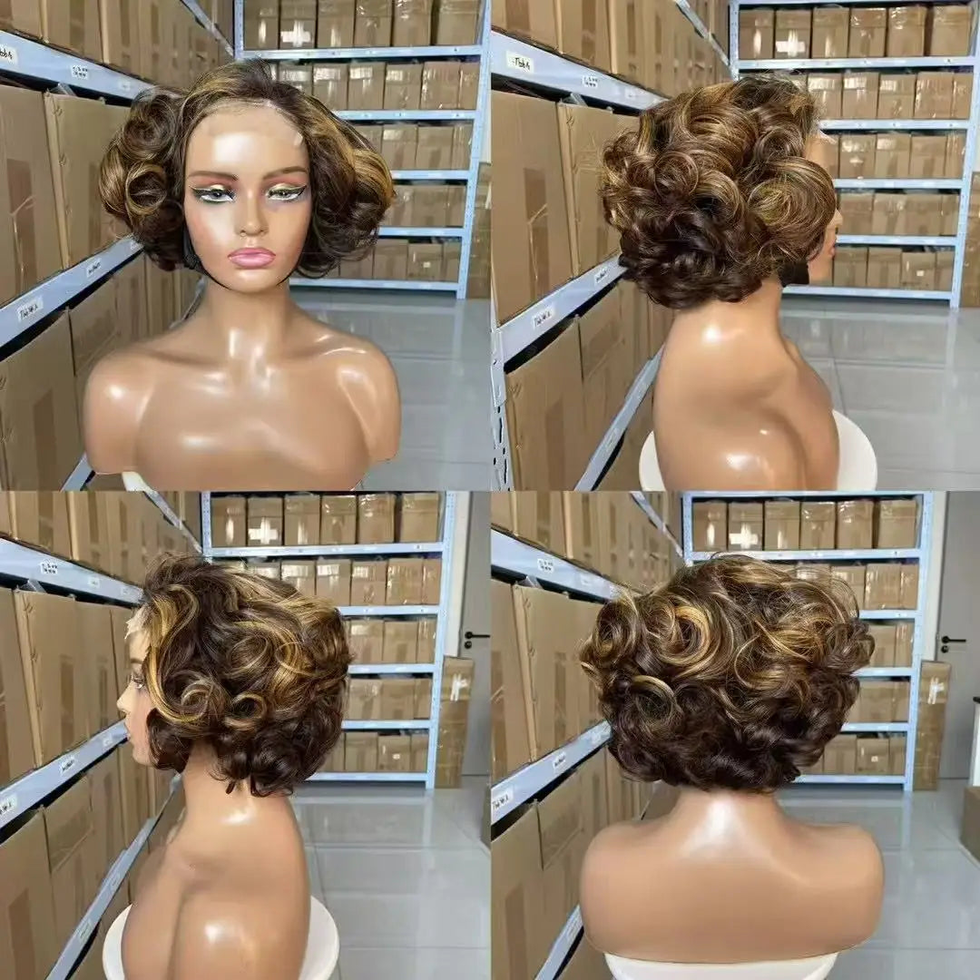 Bouncy Curl Bob Unit
