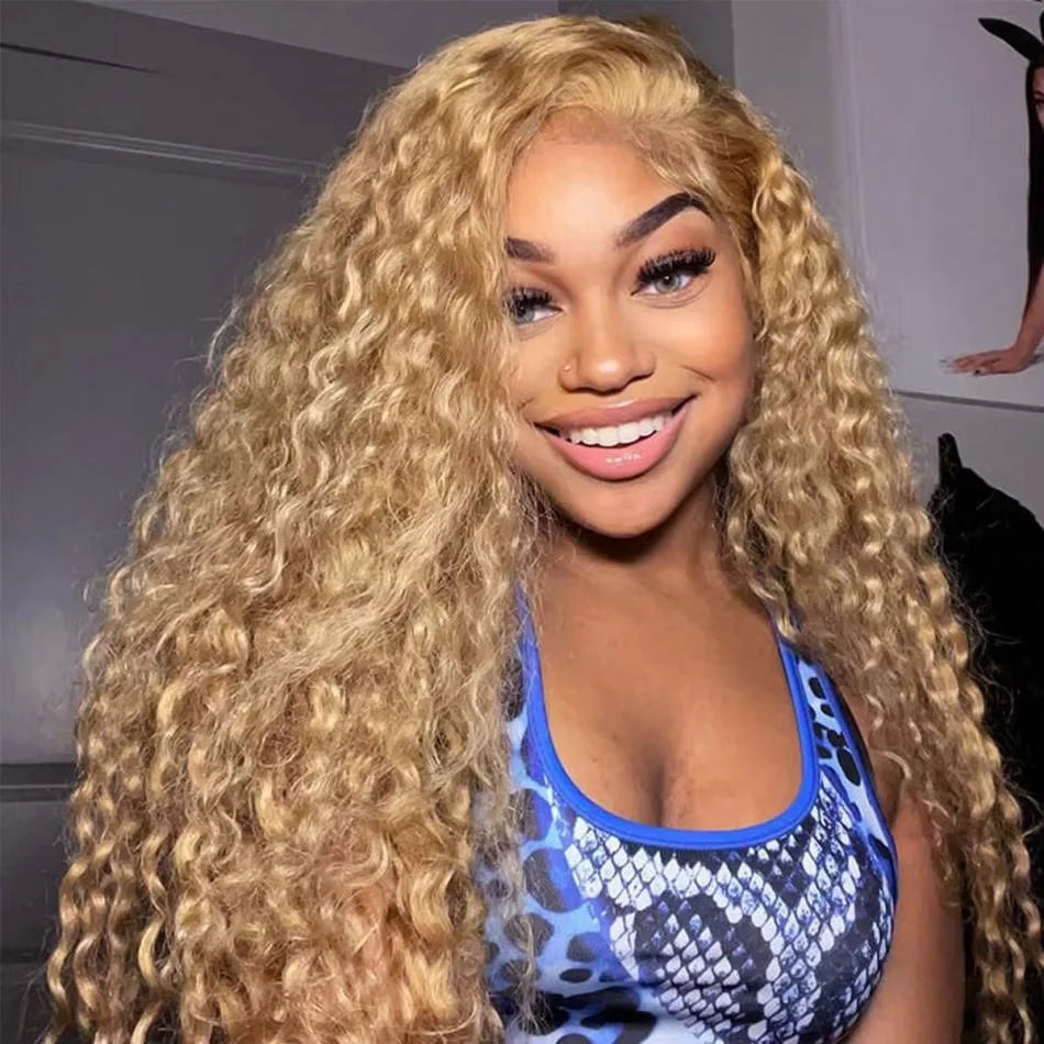Honey Blonde Deep Wave Unit
