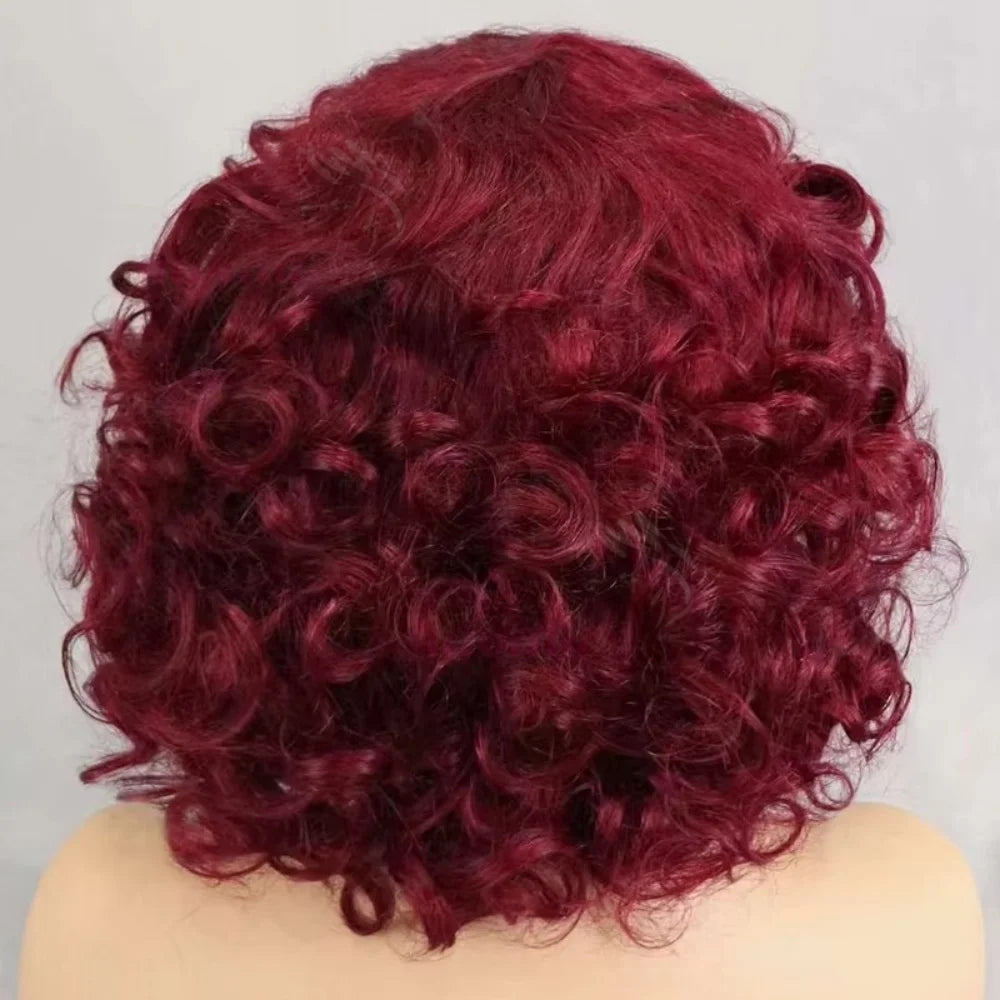 Bouncy Curl Short Bob Unit