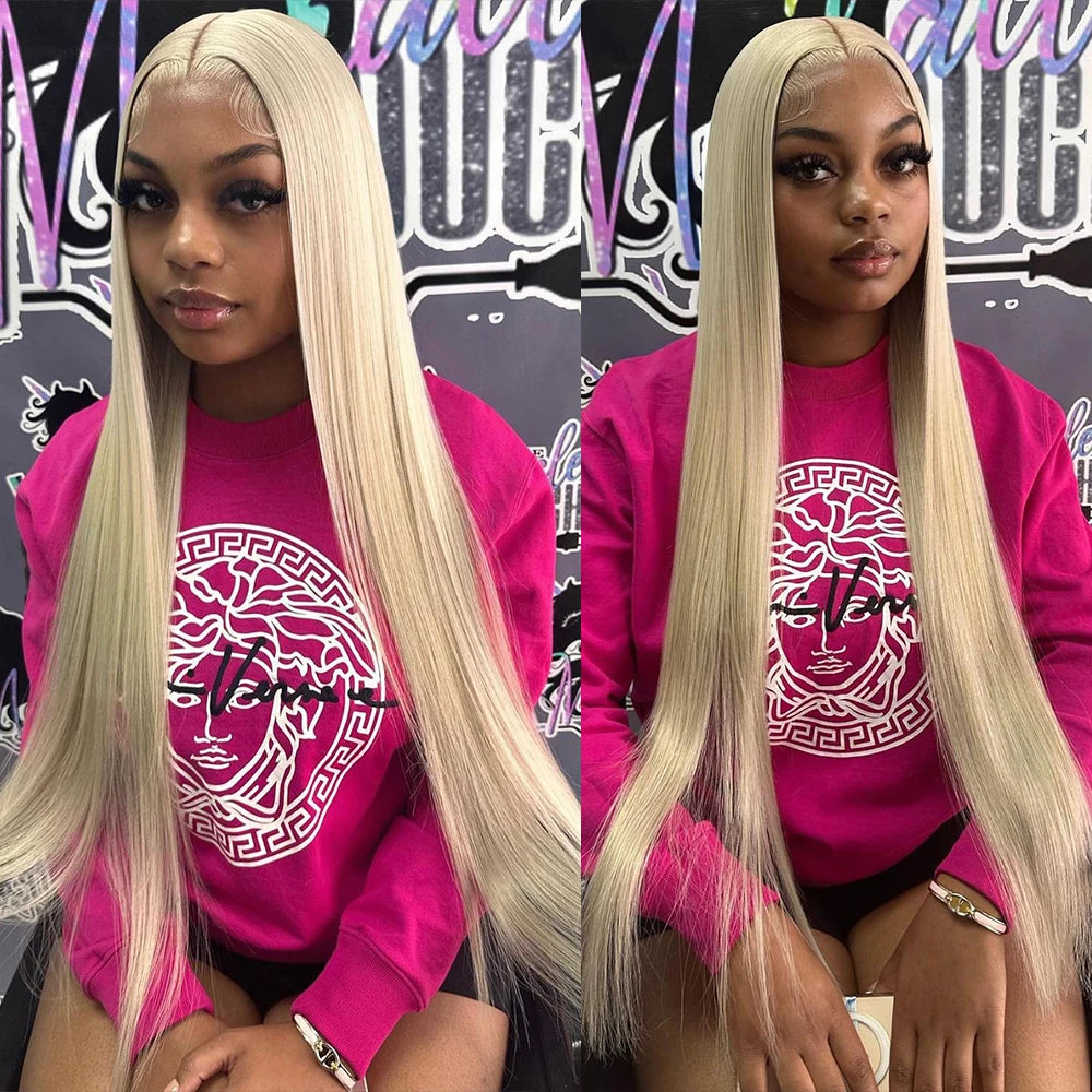 613 Blonde Straight Pre-Plucked Unit