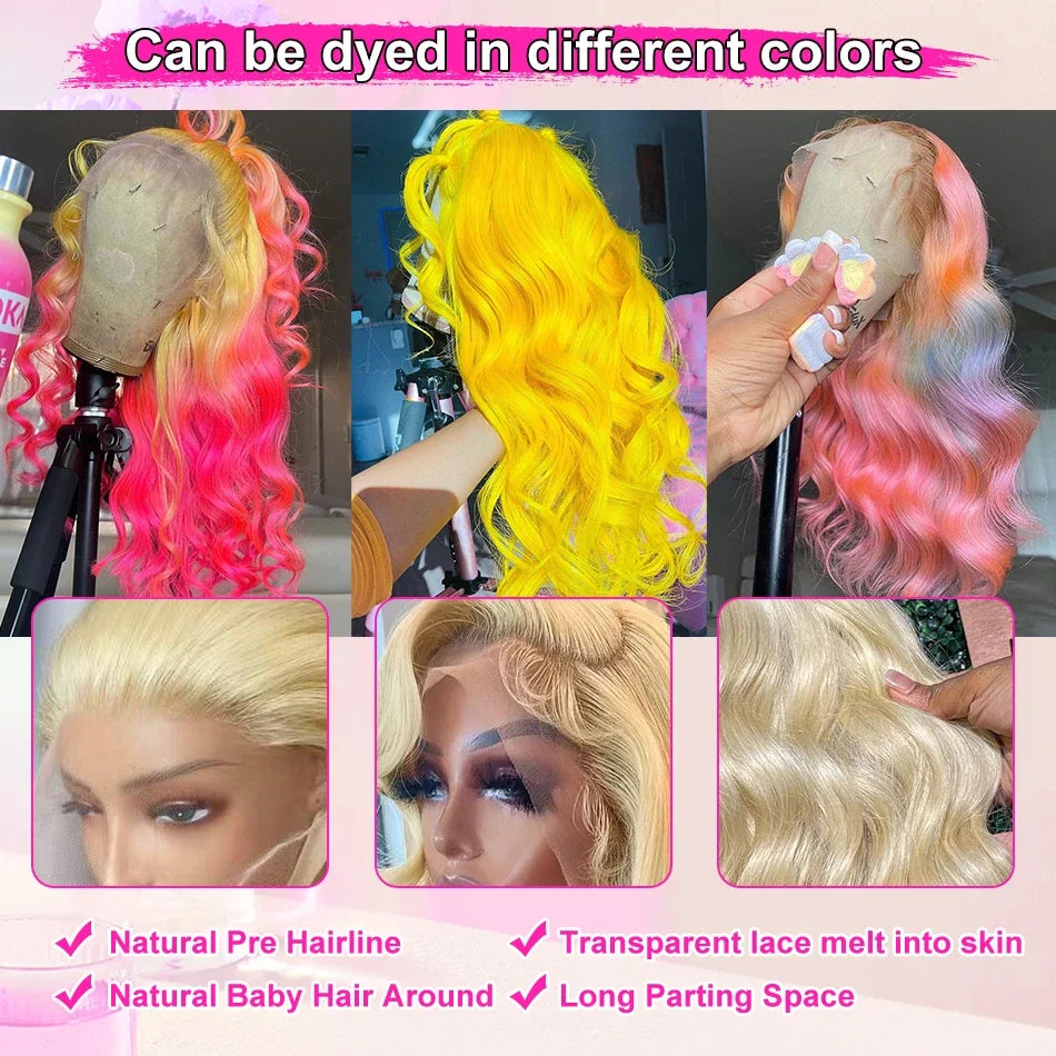 613 Blonde Body Wave Unit