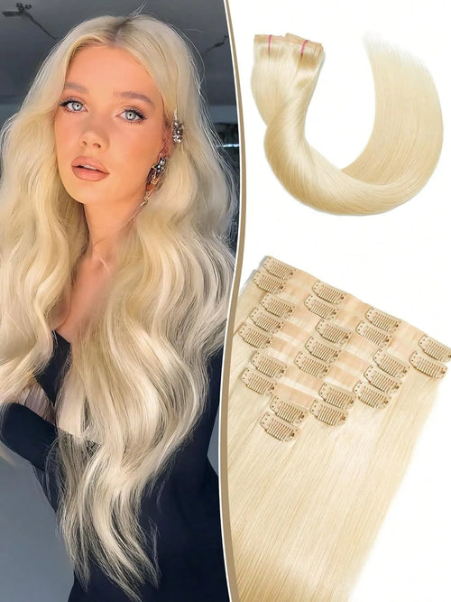 8 Piece Clip In Set