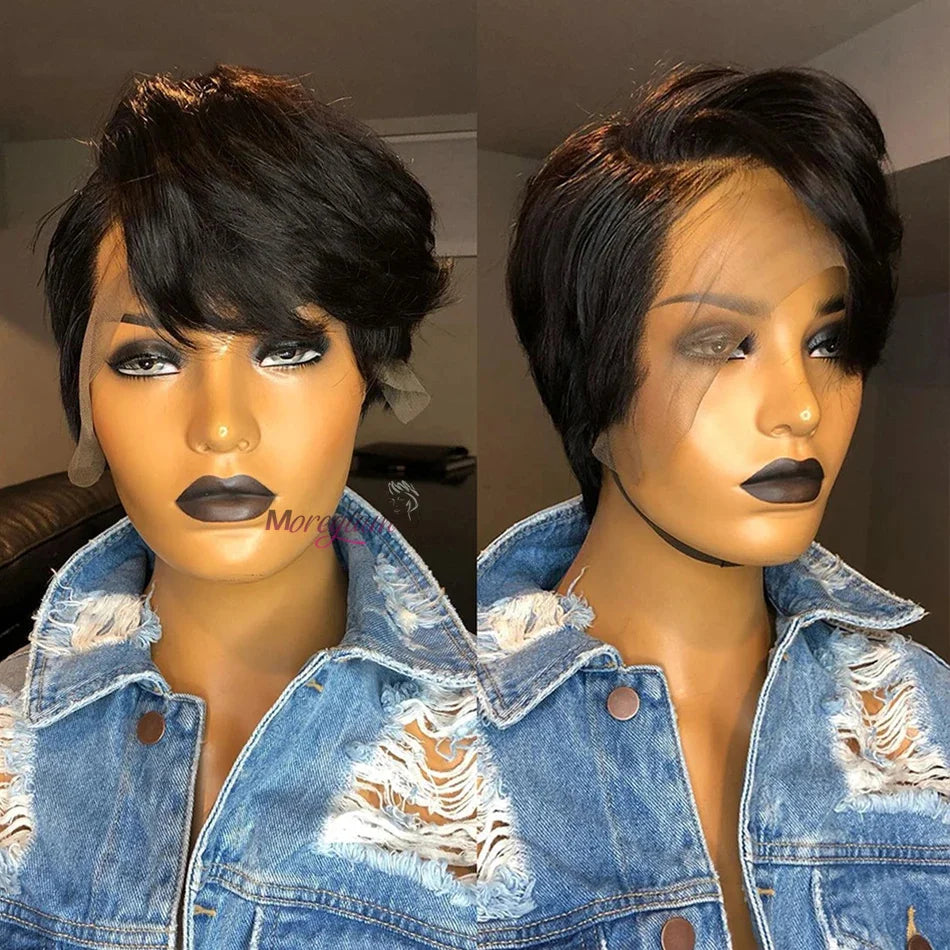 Pixie Cut Short Bob Unit