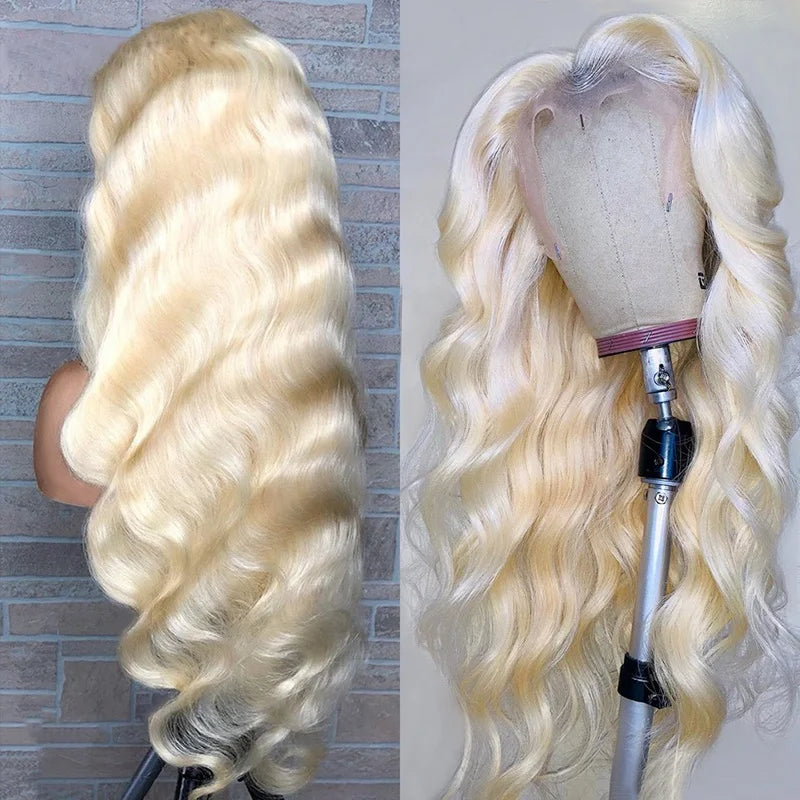 613 Blonde Body Wave 360 Lace Unit