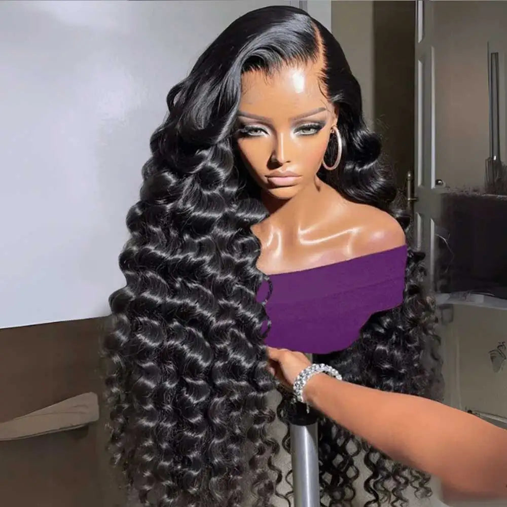 Ready to Wear Glueless Pre-Plucked Natural Color Loose Deep Wave Unit
