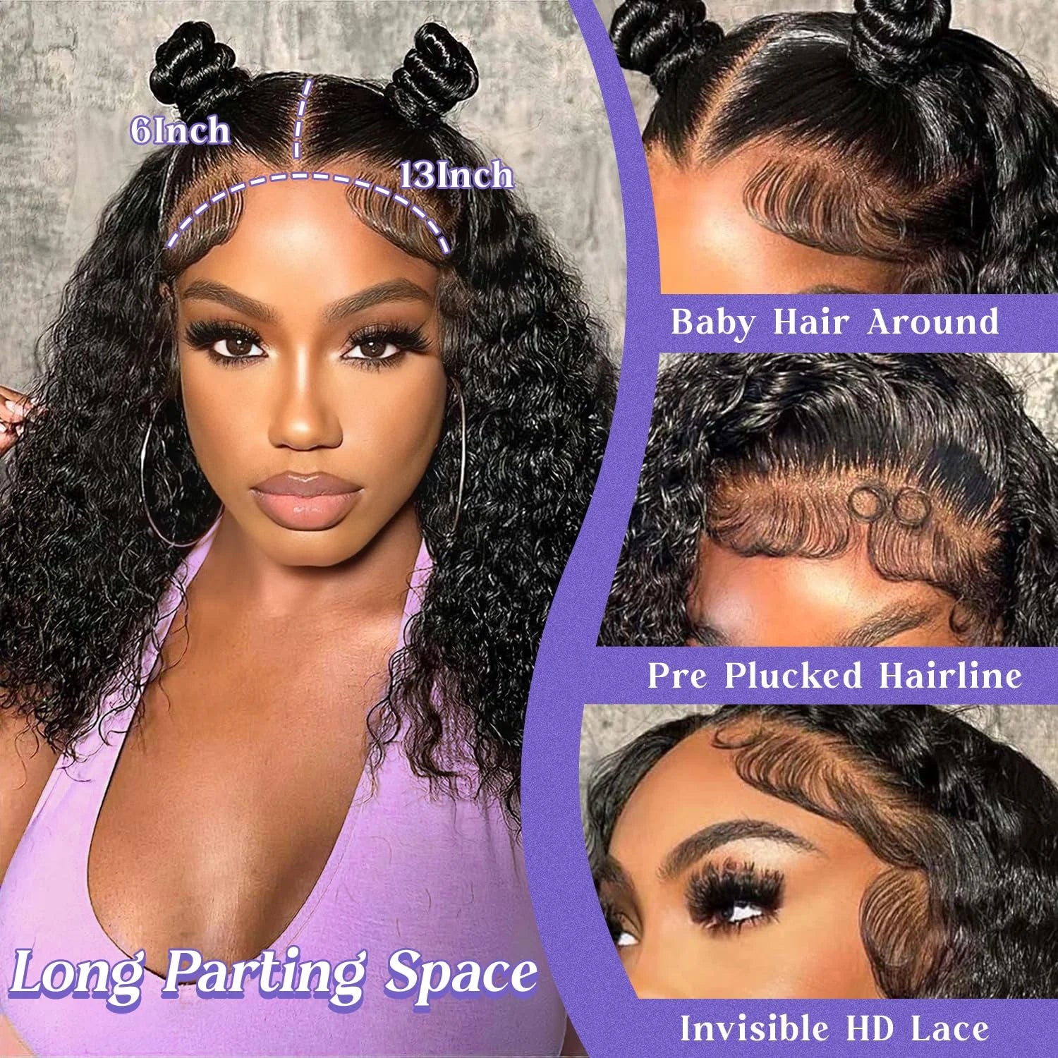 Short Bob Deep Wave Unit