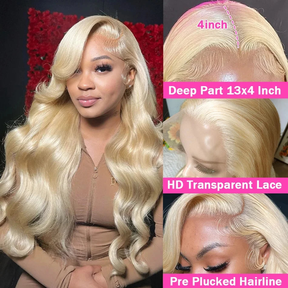 613 Blonde Body Wave Unit