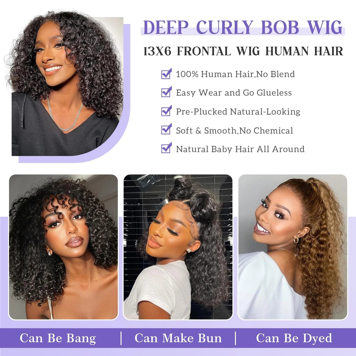 Short Bob Deep Wave Unit