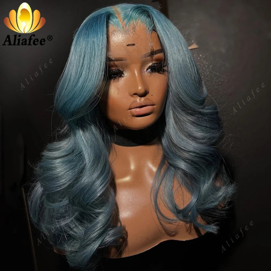 Haze Blue Body Wave Unit
