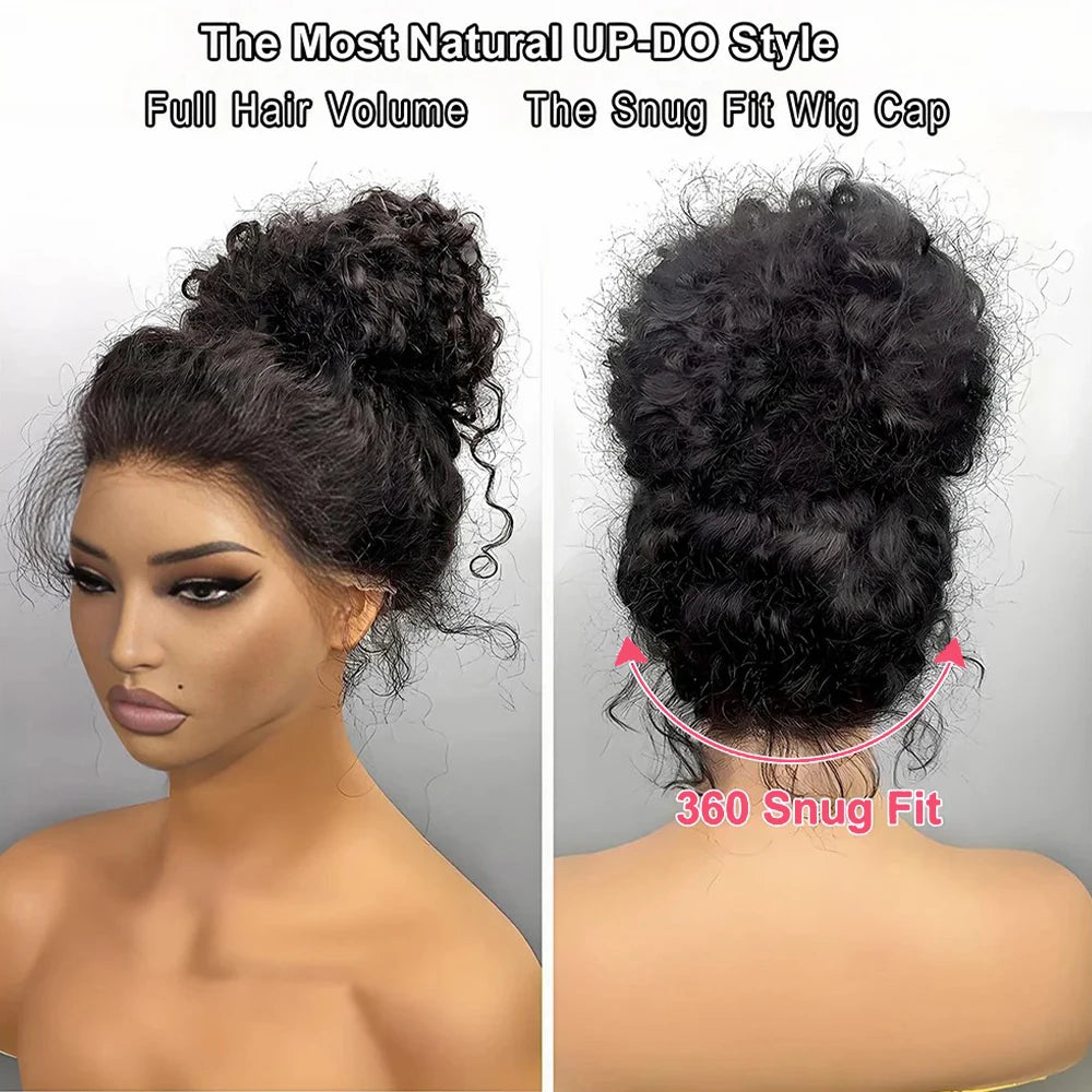 360 Lace with Invisible Strap Water Wave Unit