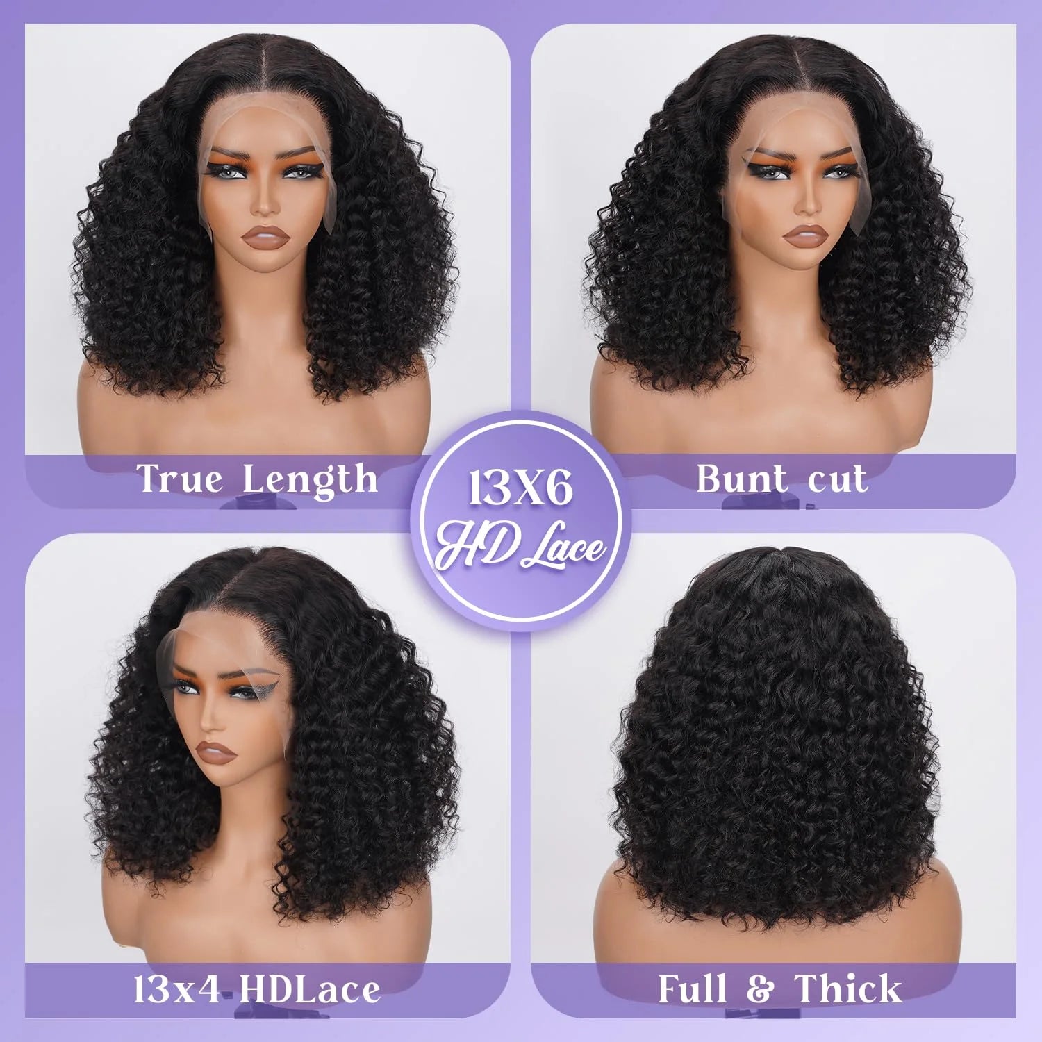 Short Bob Deep Wave Unit