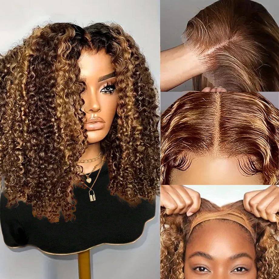 4/27 Highlight Glueless Deep Wave Bob
