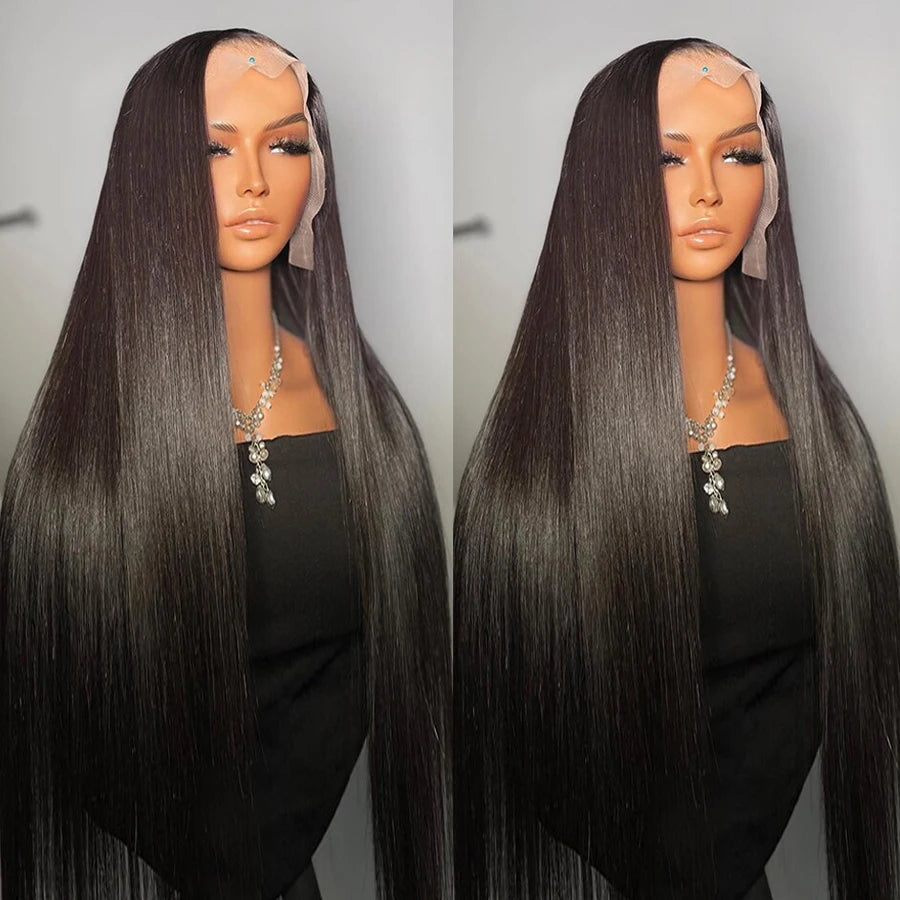Natural Color 360 Lace Pre-Plucked Straight Unit