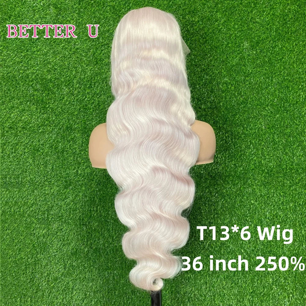 Platinum Blonde Body Wave Unit
