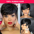 Blonde 613 Short Pixie Cut Bang Unit
