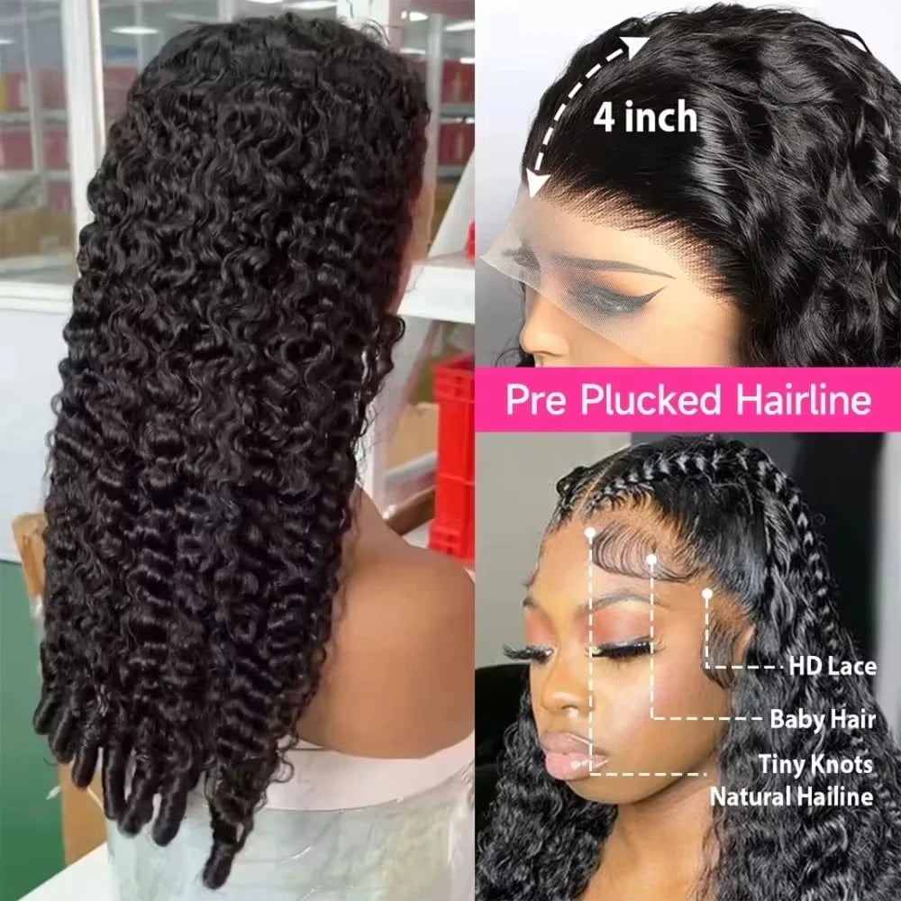 Natural Color Burmese Deep Curly Unit