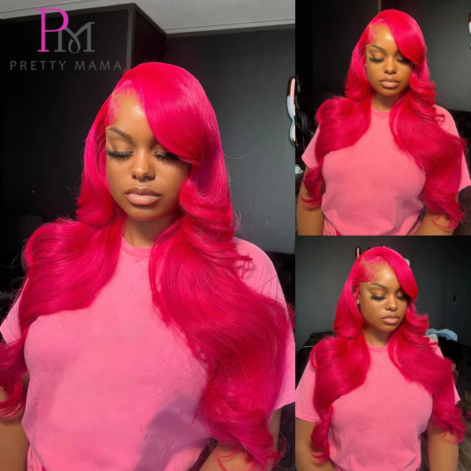 Hot Pink Body Wave Unit