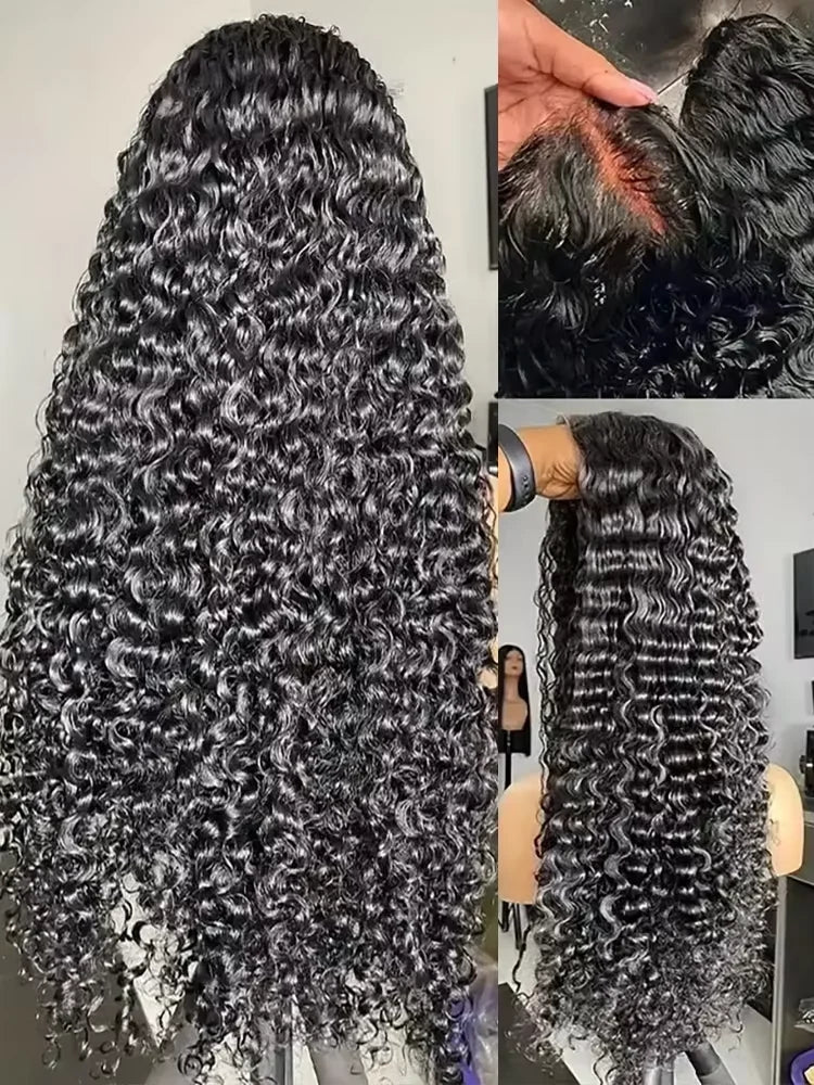 250% Density Glueless Raw Brazilian Deep Wave Unit