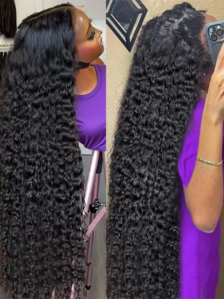 250% Density Glueless Raw Brazilian Deep Wave Unit