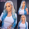 Straight White/Blue Unit