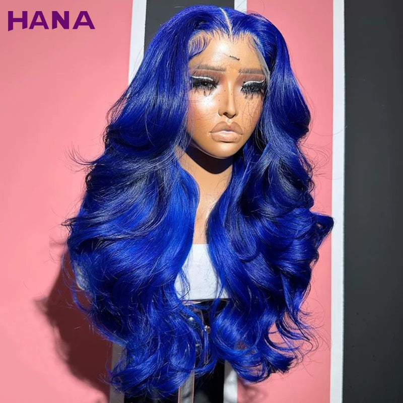 Midnight Blue Pre-Plucked Wavy Unit