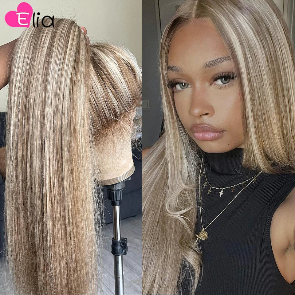 Preplucked Brown Roots 613 Highlight Unit
