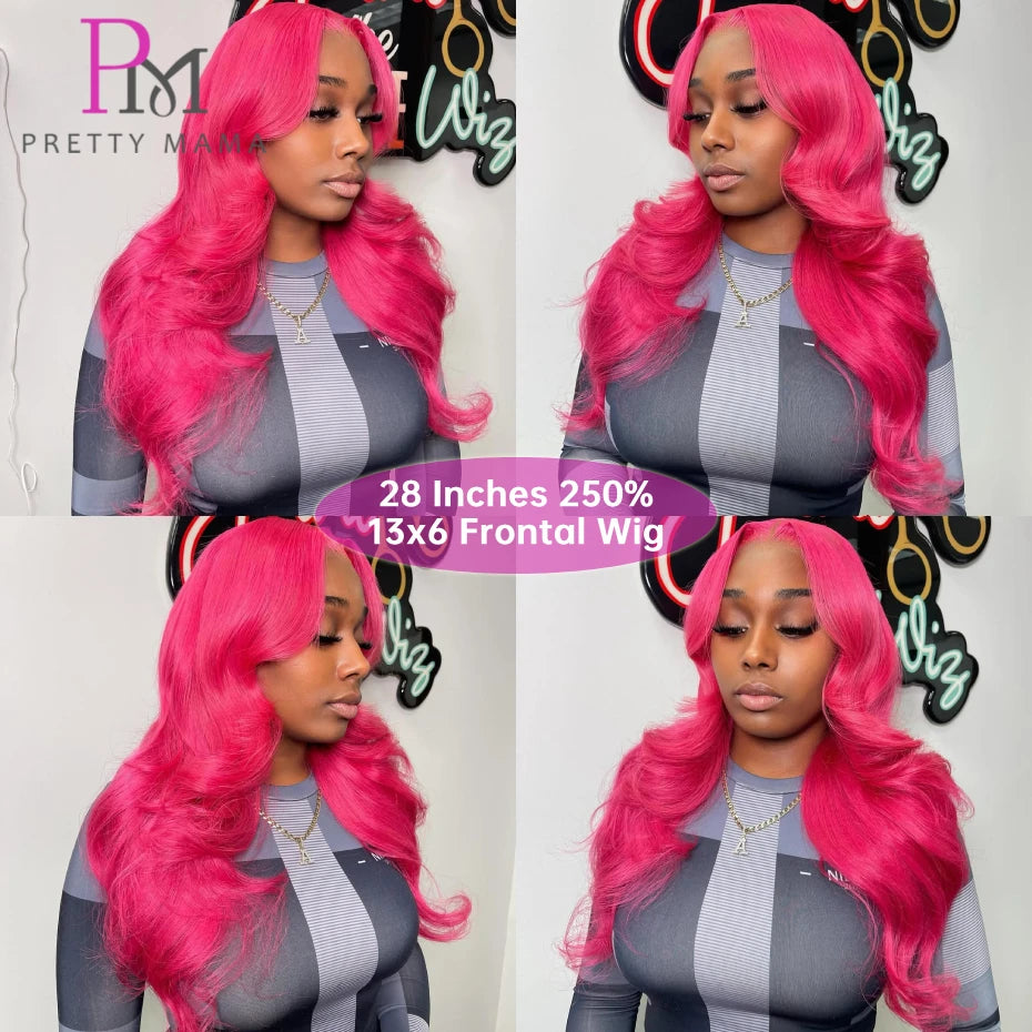 Hot Pink Body Wave Unit