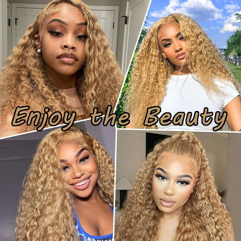 Honey Blonde Deep Wave Unit