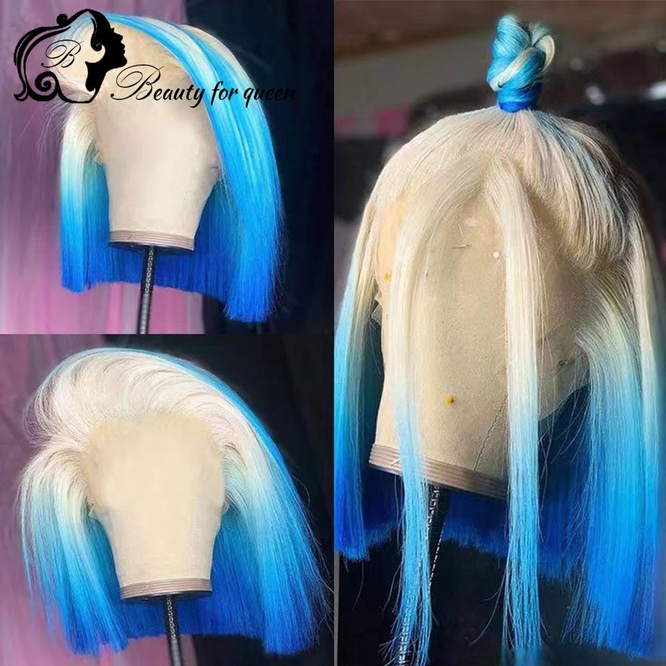 Grey Root Ombre Colored Bob Unit