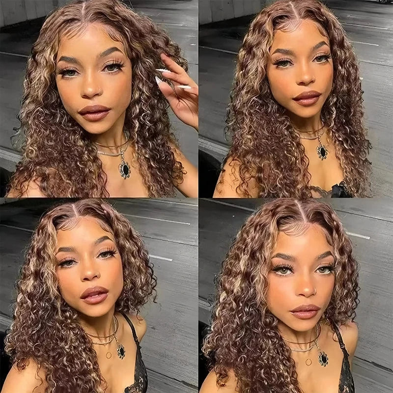 4/27 Highlight Glueless Deep Wave Bob