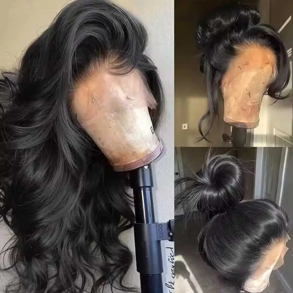 Natural Colored Body Wave Preplucked Glueless Unit