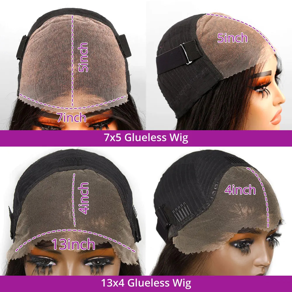 Glueless PrePlucked Body Wave Unit