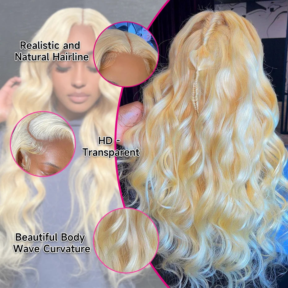 613 Blonde Body Wave Unit