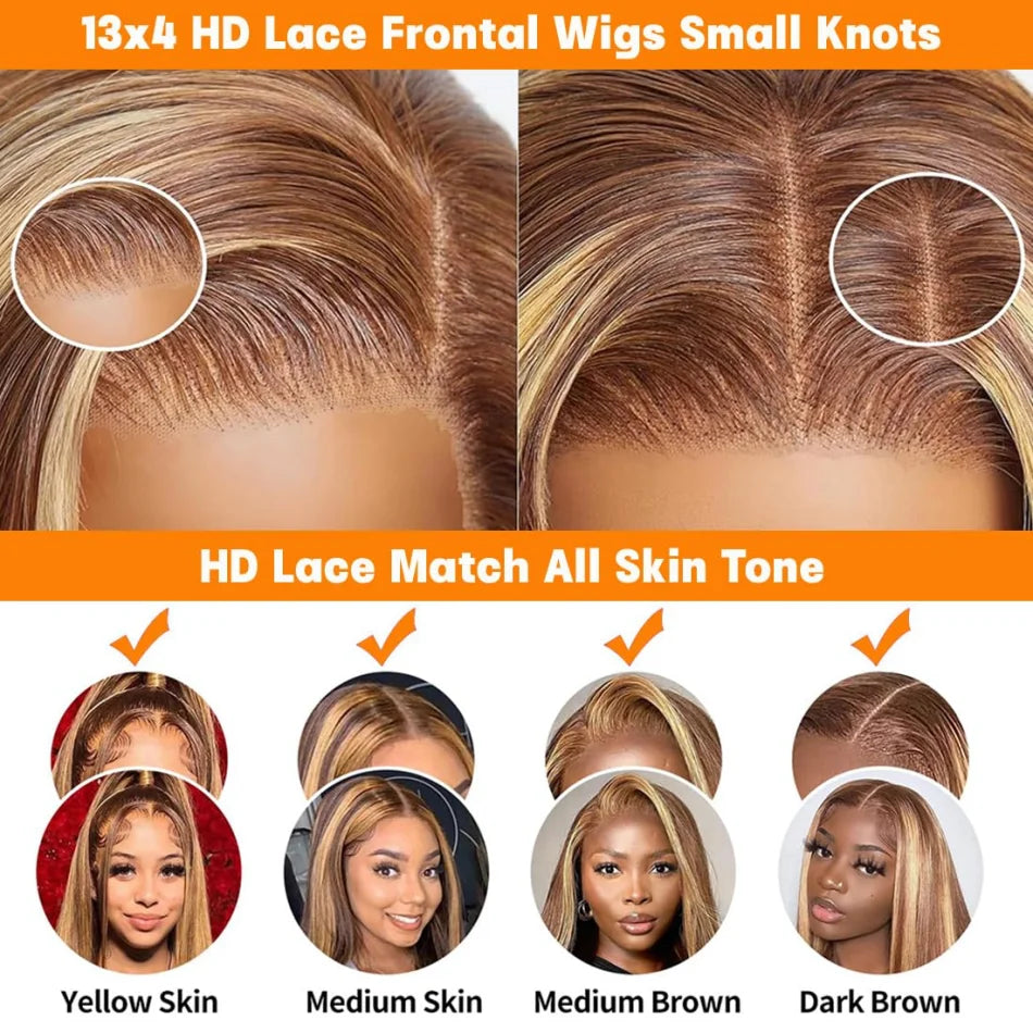 4/27 Highlighted Pre-Plucked Bone Straight Unit