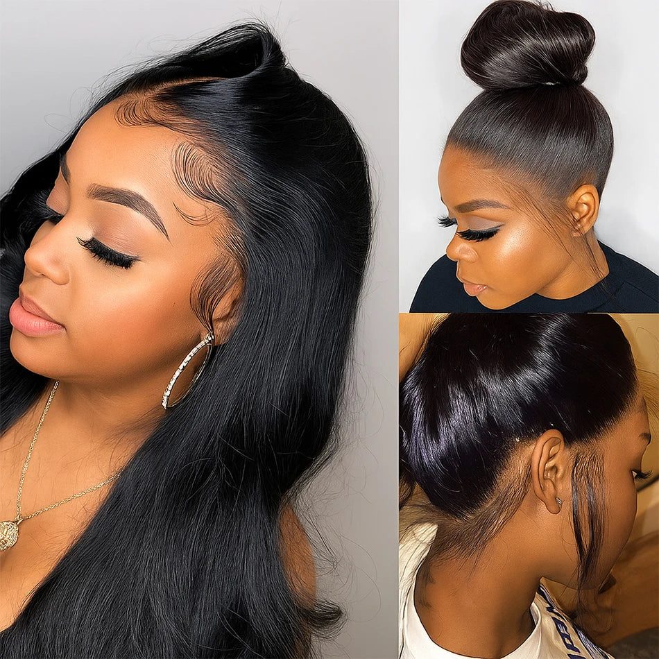 Natural Color Full Lace Pre-Plucked Straight Unit